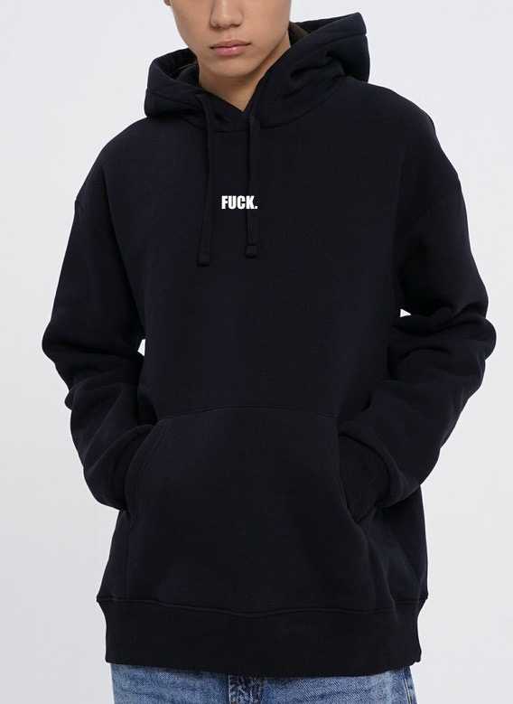 Худи Fuck2 черный