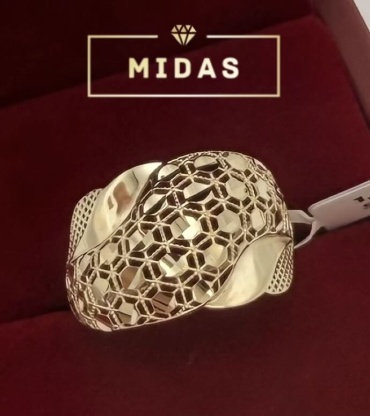 MIDAS 000146 размер 18.5 вес 1.58 г золото, без вставок