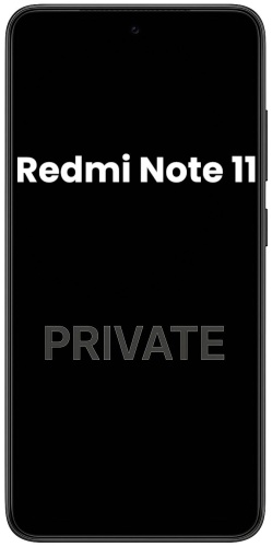 Стекло PROMAX для Redmi Redmi Note 11 PRIVATE-LUX черный