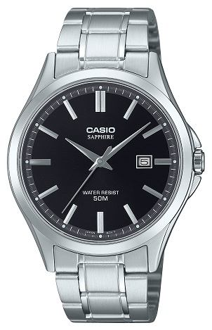 Кварцевые CASIO MTS-115D-1AVDF нержавеющая сталь