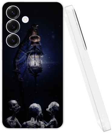 Чехол Mcover для Samsung Galaxy S25 рисунок
