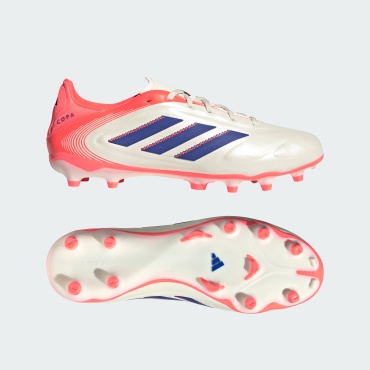 Бутсы adidas бежевый, коралловый