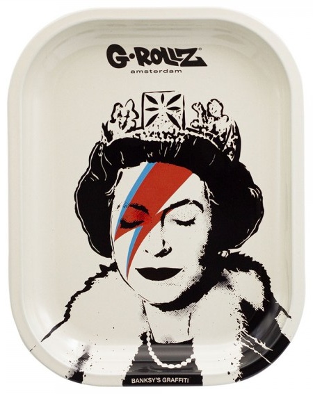G-rollz Banksy's Graffiti 'Lizzie Stardust' бежевый