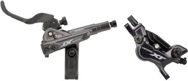 SHIMANO XT передний 4 Piston Shimano BL-M8100(L), BR-M8120(F)