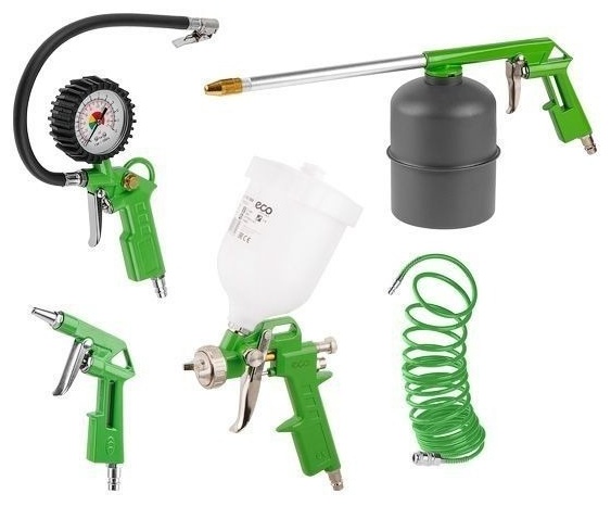Набор пневмоинструмента ECO ECO SGK-5 5 в 1