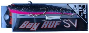 Воблер DUO Bay Ruf SV-80 1 шт 80 мм CCC0873, Mat Black PB II