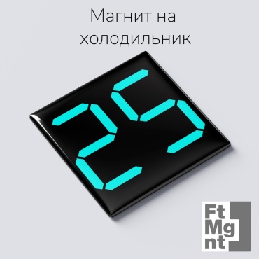 FtMgnt магнит-сувенир Цифры 25 1 шт