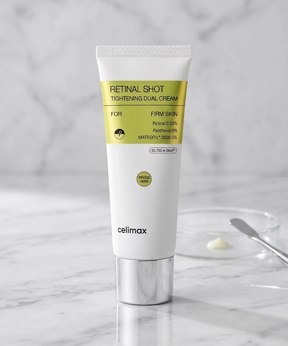 Celimax крем RETINAL SHOT TIGHTENING DUAL CREAM для лица 50 мл, фото 2