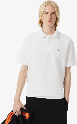 Поло LACOSTE белый