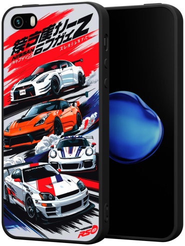 Чехол для Apple iPhone 5, iPhone 5S, iPhone SE рисунок