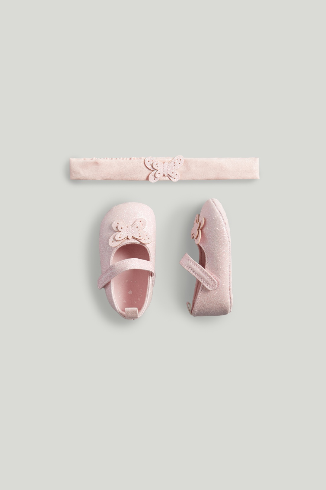 Пинетки Mothercare LK330 розовый 20.5