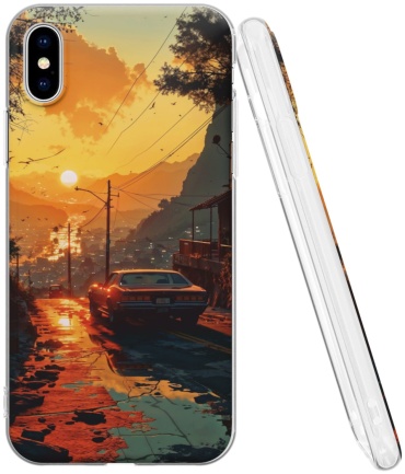 Чехол Mcover для Apple iPhone X, iPhone Xs рисунок