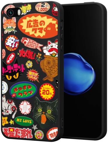 Чехол Mcover для Apple iPhone 5, iPhone 5S, iPhone SE рисунок