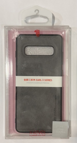 Чехол X-LEVEL для Samsung Galaxy S10+ серый