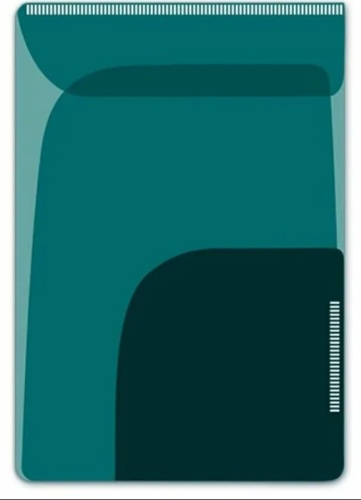Папка-уголок Феникс плюс 115064, А6, зеленый