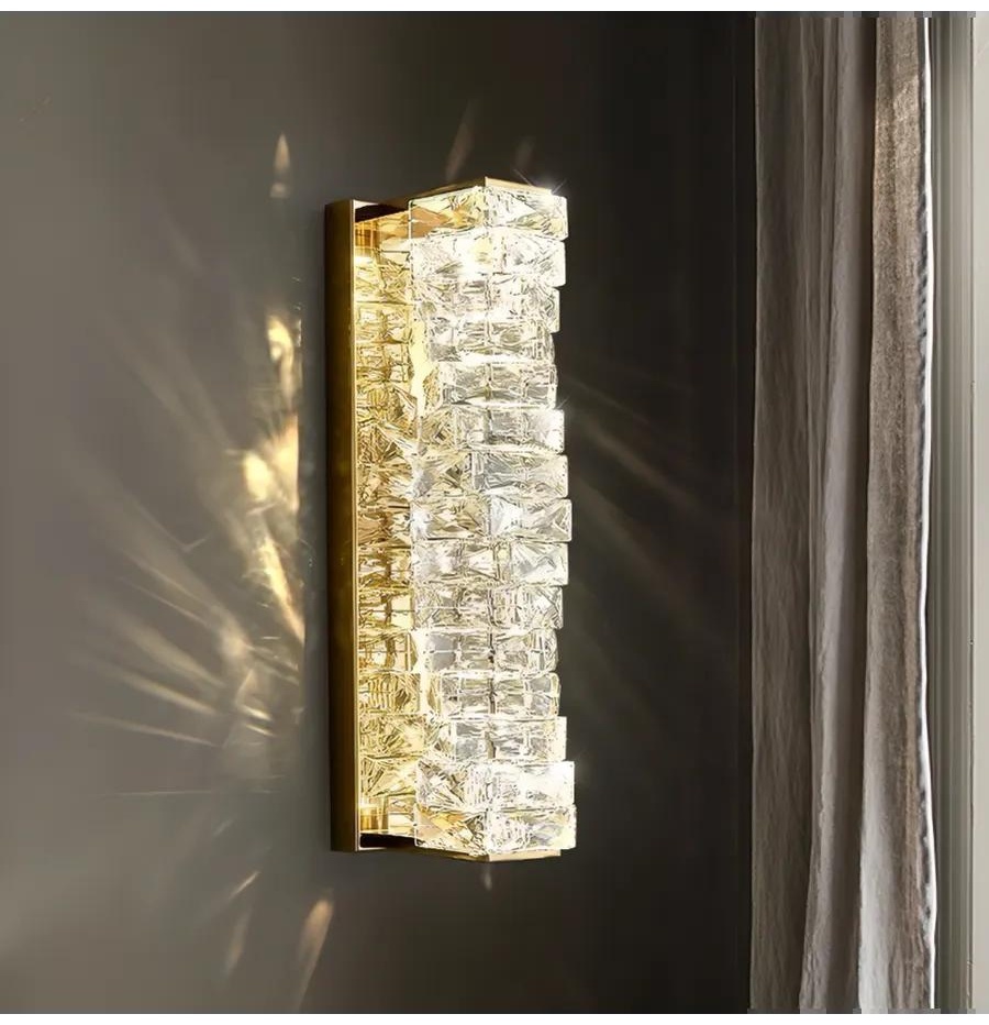 Бра настенный LED, золотистый