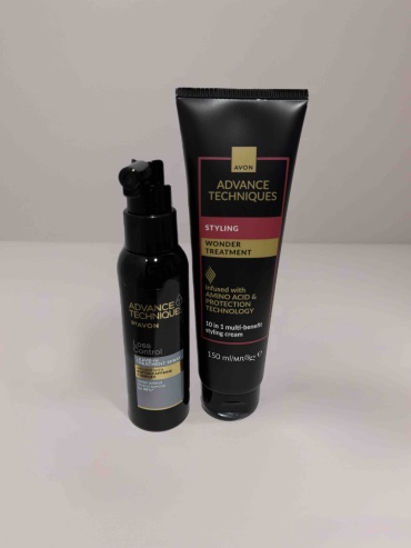 Avon Avon Advance Techniques крем стайлинг набор по уходу за волосами унисекс