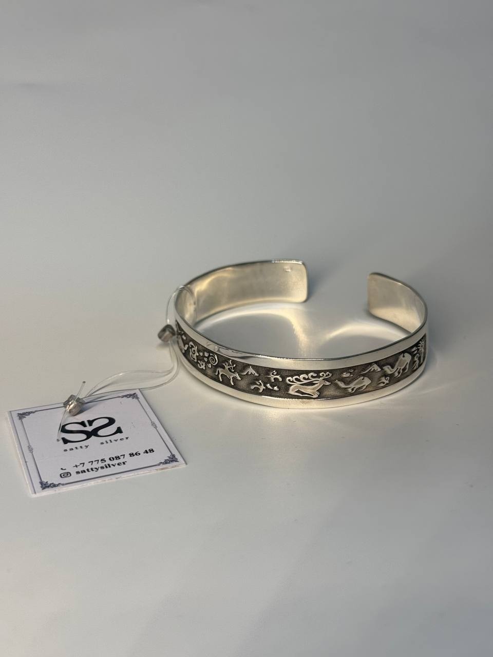 Silver Gold Almaty Скифо-Сакский длина 18 см, вес 20 г серебро, плетение отсутствует