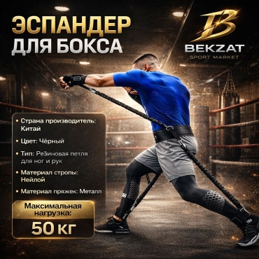 Фитнес-резинка Bekzat Sport BEKZAT-11 4 шт 50 кг
