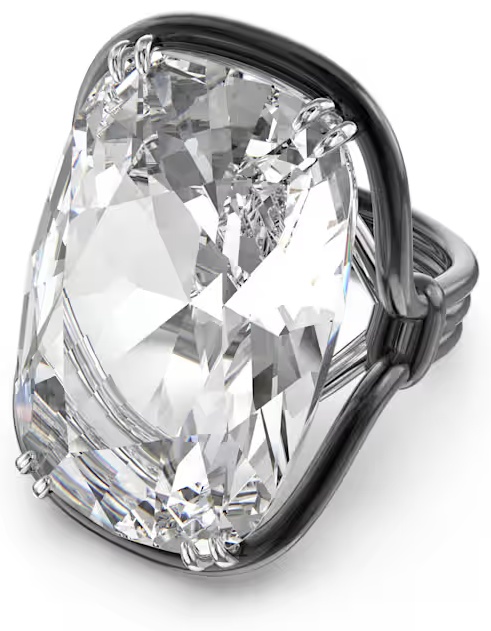 Кольцо Swarovski 5610344 размер 16 бижутерный сплав, кристаллы Swarovski