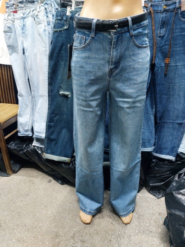 Джинсы кюлоты Denim голубой