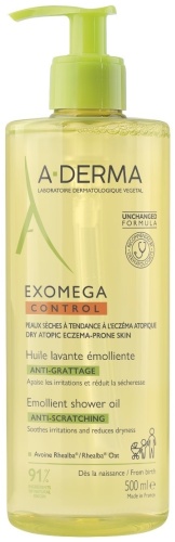 A-DERMA Exomega Control масло 500 мл