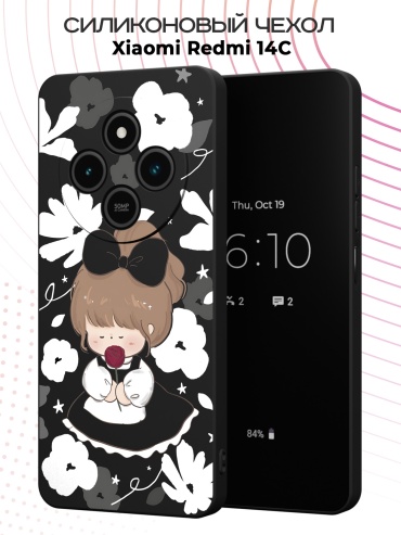 Чехол для POCO Redmi 14C, Poco C75 рисунок