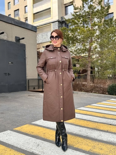 Демисезонная куртка MaxMara коричневый