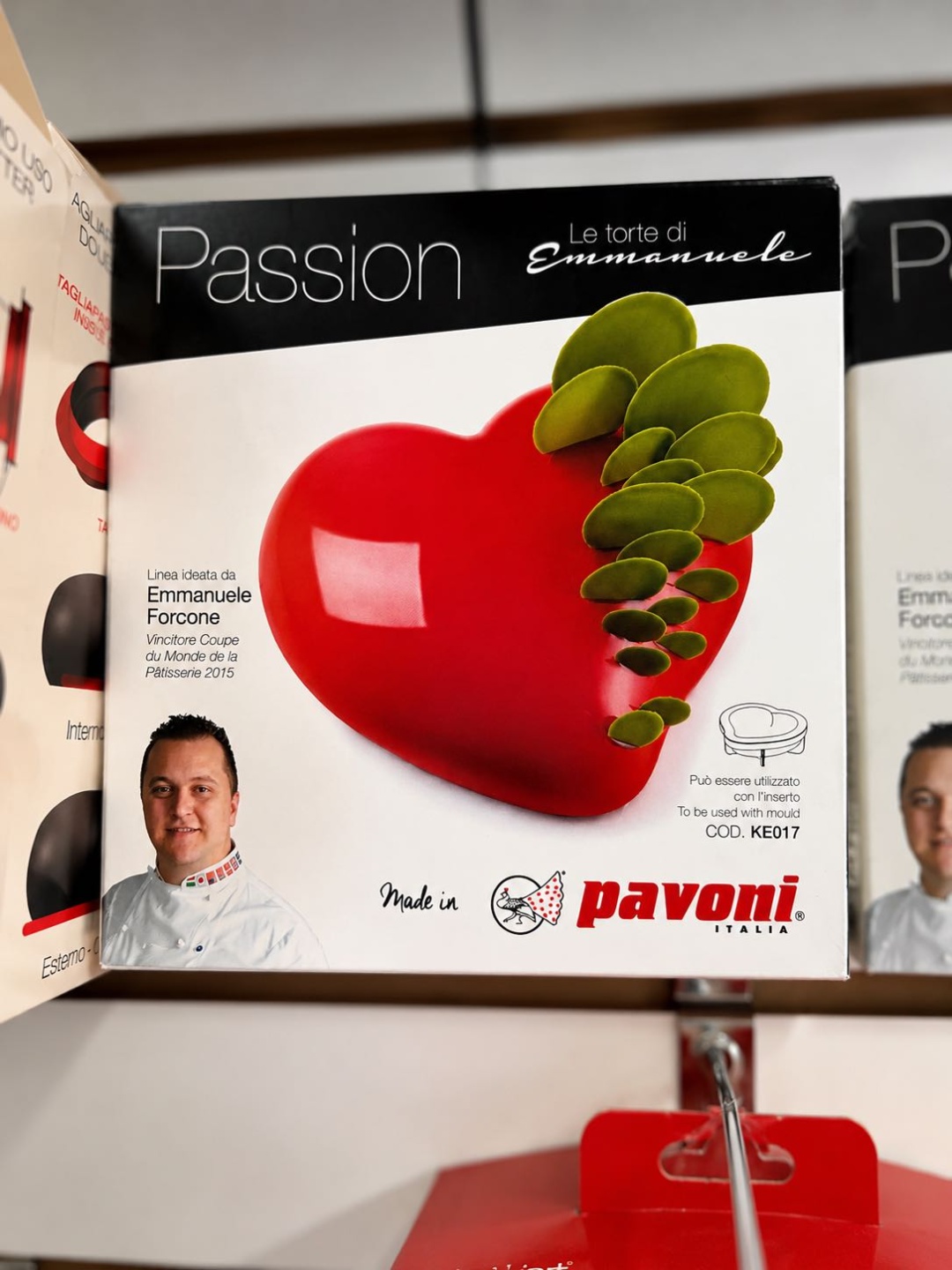 Pavoni форма KE017, силикон