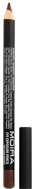 MOIRA Eye Exposure Pencil карандаш коричневый 002 Dark Brown