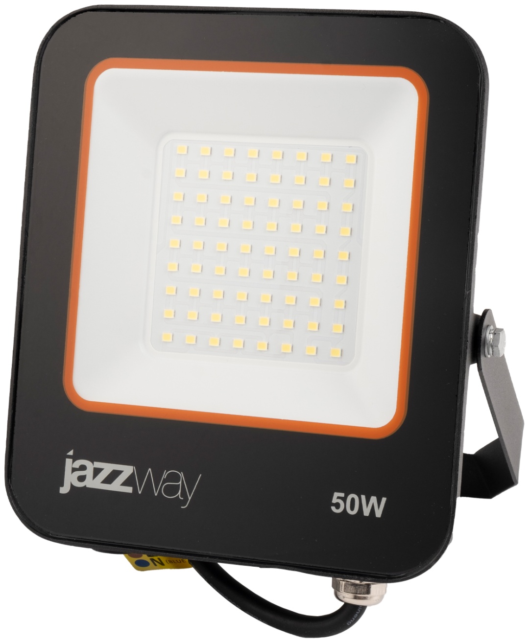 Прожектор на дуге крепления Jazzway 50 Вт, холодный белый