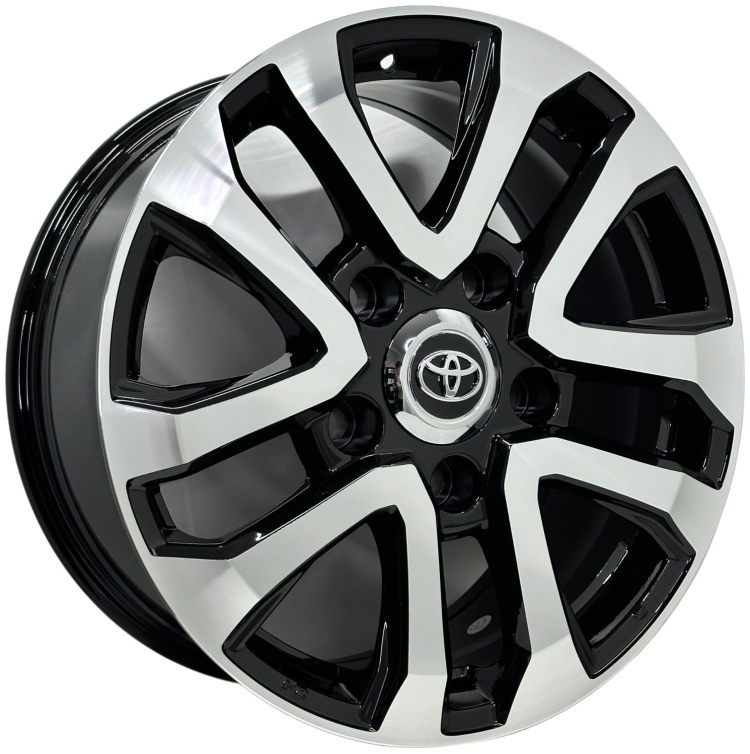 Top Grade 5302 8x18/5x150 D110 ET45 4 диска черный, серебристый