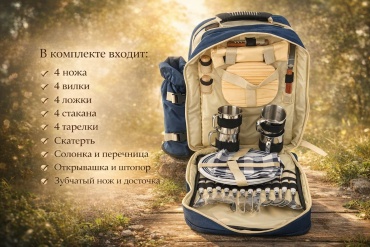 Набор 30396889_Рюкзак для пикника 1 шт