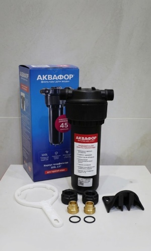 Аквафор корпус предфильтра 640801 1/2 гор.вода, для бытового фильтра