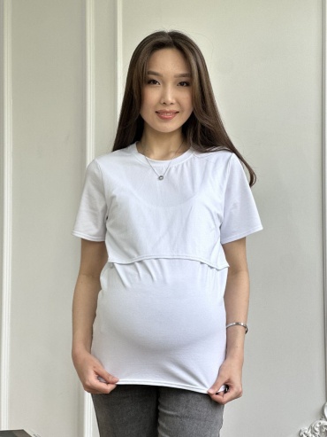 Футболка Sweetmama.kz белый