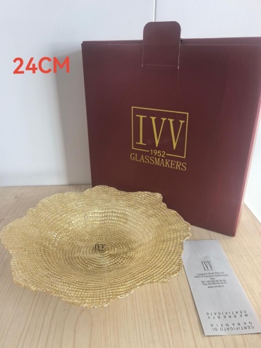 Сервировочная тарелка IVV ALBA 10x23 см, 1 шт, жаропрочное стекло