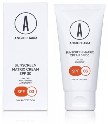ANGIOPHARM крем Sunscreen Matrix SPF30 для лица 50 мл
