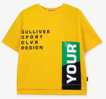 Футболка Gulliver желтый