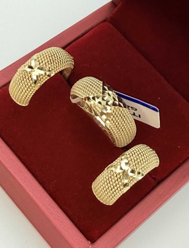 GOLD ZAMIRA Gold0950 вес 6.42 г золото, без вставок