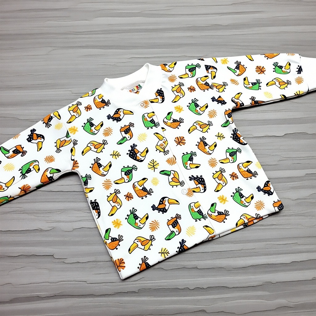 Распашонка Munka Kids белый