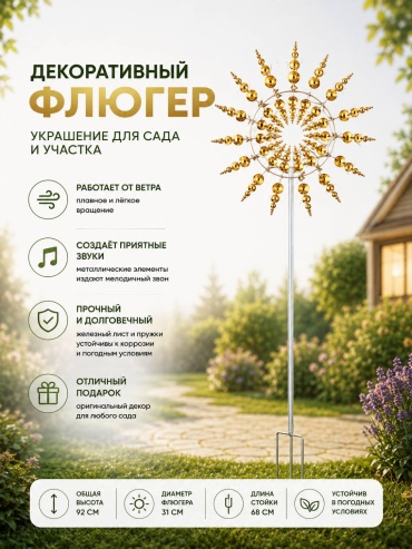 Флюгер 089311823 92x31 см
