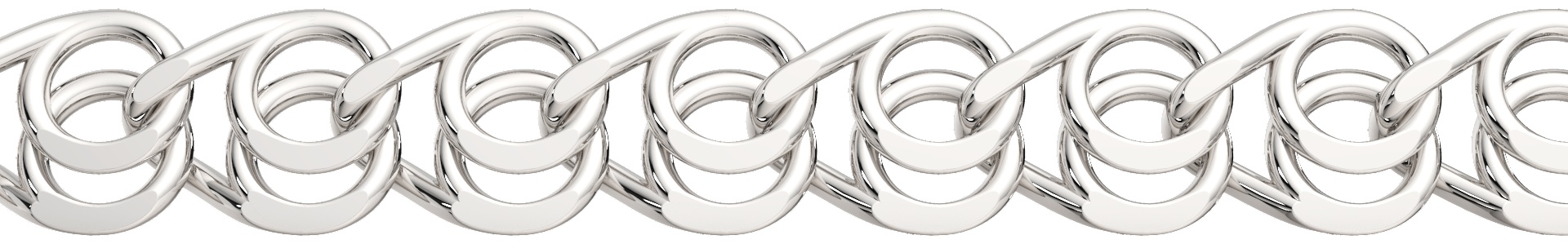 Lucente Silver ZO-0522087.050_45 длина 45 см, вес 4.85 г серебро, плетение бисмарк