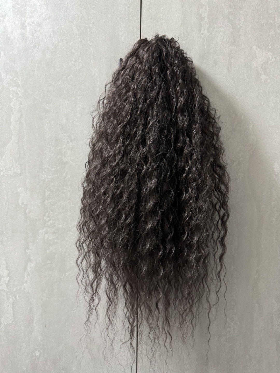 ZUKINA BRAIDS хвост на крабе каштан женский