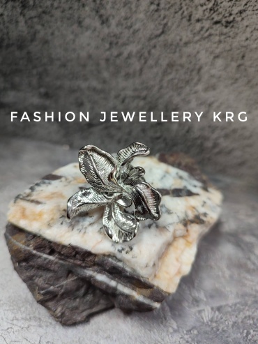 Кольцо Fashion Jewellery Fj084480 размер регулируемый нержавеющая сталь, без вставок, серебристый