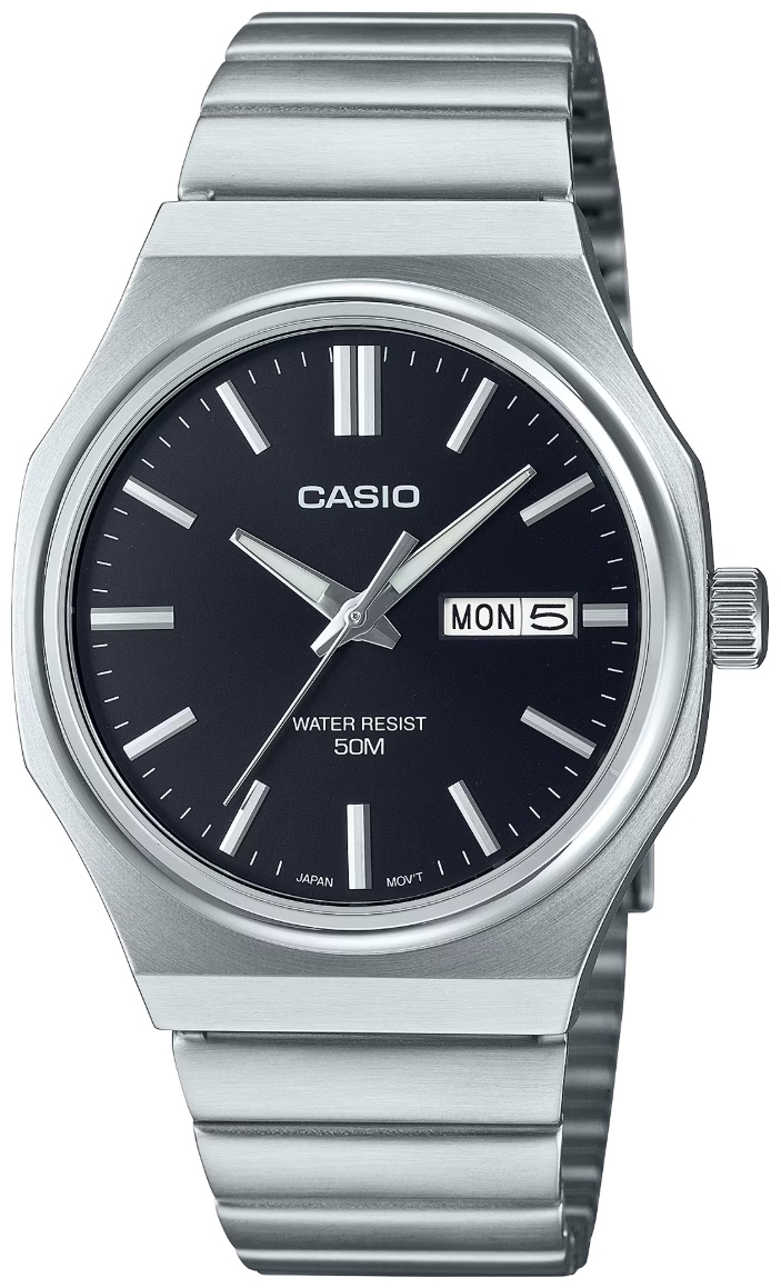 Кварцевые CASIO MTP-E735D-1AVDF нержавеющая сталь