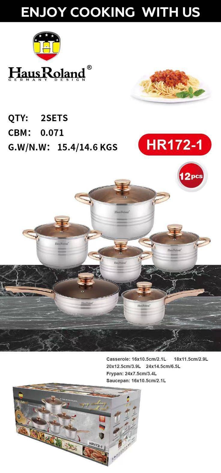 Смешанный набор HausRoland HR172-1 12 в 1