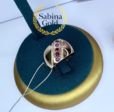 Sabina Gold SBN-KLS-1730 размер 19.5 вес 3.36 г золото, рубин