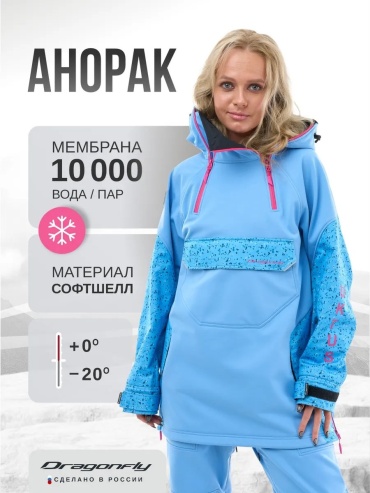 Анорак розовый