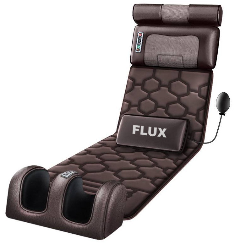 Массажер FLUX FLUX-FULL9 матрас вибрационный, надавливающий, разогревающий, разминающий, шиацу