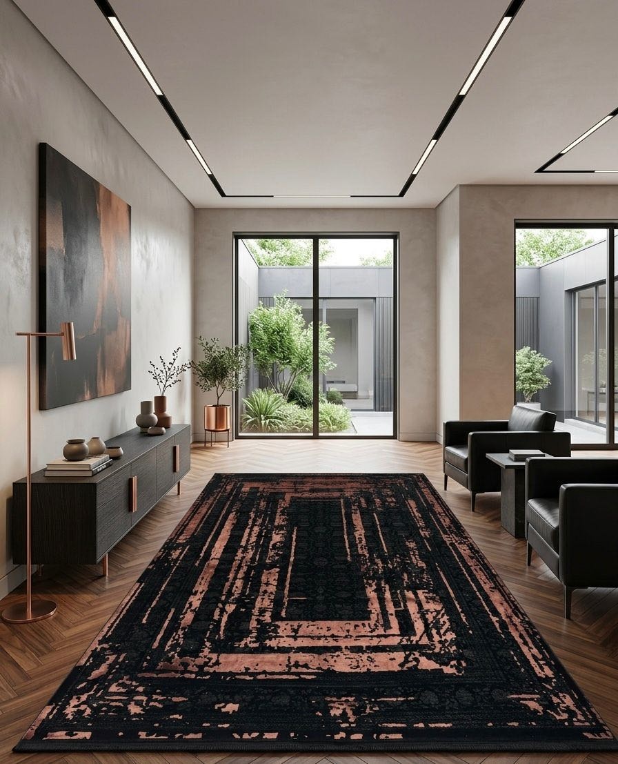 Ковер Diora 200x300 см, короткий ворс, Иран